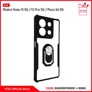 Yc-05 Case + Ring Xiaomi Redmi Note 13 5G 13 Pro 5G Poco X6 5G