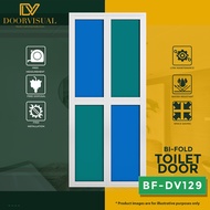 Aluminium Bi-fold Toilet Door Design BF-DV129 | BiFold Toilet Door Specialist Shop in Singapore