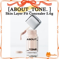 [ABOUT_TONE.] ABOUT_TONE Skin Layer Cover Fit Concealer 5.6g - 5colors