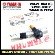 TUBELESS VALVE RIM YAMAHA 125Z Y125Z Y125ZR VALVERIM TUBE KEPALA SPORTRIM TUBE TIUB TAYAR 100% ORIGI