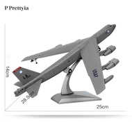 [P Prettyia] SiaBiced /2 American Aircraft Aircraft Model B 52 in Die-cast Alloy with Display Stand
