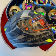 MT HELMET ATOM SV DIVERGENCE MATT GREY