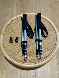 一對 KILIMANJARO 伸縮行山杖 乞力馬折疊登山杖7075鋁合金折疊登山杖表面磨砂質感