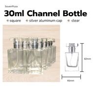 30ml CLEAR Channel Perfume Bottle