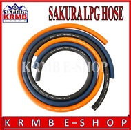 JAPAN SAKURA LPG HOSE PER METER (free 2pcs hose clamp)
