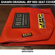 SHAWN JRP RED SEAT COVER FOR YAMAHA AEROX 155 rubber Logo jrp seat cover for motor