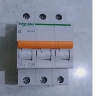 MCB 3 phase 10 A 16 A 20A 25 A 32 A 40 A