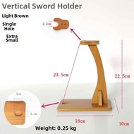 Slant Display Stand Sword Shelf