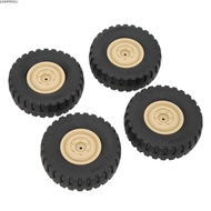 JUNMPER2R 4Pcs/Set RC Tires, Rubber 70mm Diameter RC Car Wheels, Durable High Performance Replacemen