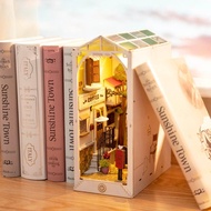 [Ready Stock][Valentine Gift]Robotime 3D Wooden Puzzle - Rolife DIY House Book Nook Shelf TGB01,02,0