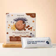 Supermama SuperLact Plus Milk Booster- Cocoa Hazelnut Oat Milk 10x30g (Free Shaker)