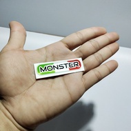 Ducati Monster Embossed Sticker