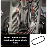 Honda City 2020-2023 GN2 Sedan / GN5 HatchBack Gear Trim Carbon Fibre Accessories City Accessories