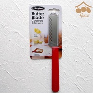 Microplane Butter Blade Red SPREADER KNIFE AND CURLER micro plane