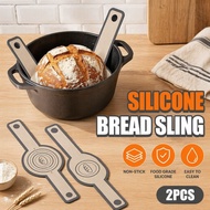 Silicone Bread Sling Dutch Oven Baking Mat Non Stick Reusable Roti Sourdough Baker Handle