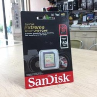 全新 SanDisk Extreme SD SDXC 128G 150MB V30 公司貨