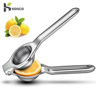 KONCO hand lemon juicer  Metal Lemon Lime Squeezer Stainless Steel Manual Citrus Press Juicer Hand P