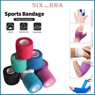 Six_Bra Locking Cloth Bandage Elastic Exercise Tape Size 2 Inches Length 4.5 Meters AAD53