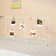 Grid Display Rack Wire Grid Shelf Shelf Desktop Kindergarten Works Display Rack Stall Jewelry Grid R