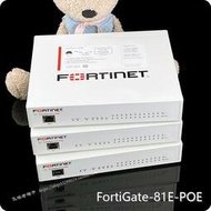 實驗零件FortiGate 81E POE Fortinet飛塔防火墻 128G固態硬盤 12個AP供電