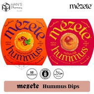 Mezete Roasted Red Pepper/Hot Chili Hummus Dips 215g