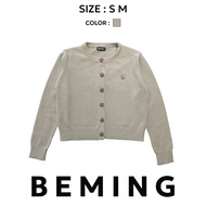 ＜1123＞Bemingtop667(S/M) - BMG knit Cardigan Ver.5 ผ้าลูกฟูก ดีเทลกระดุมหัวใจสีแดง