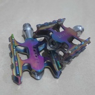 PEDAL ALLOY BEARING GLOW LITEPRO Pedal Alloy LitePro Glow Bearing Bicycle Cycling Glow Alloy Large A