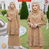 Baju Kurung  Moden RIAU pahang MANEES By MEWAH EXCLUSIVE | Set Family Sedondon | Ironless | Baju Ray