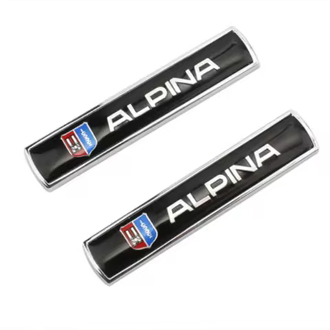 ALPINA letter logo car sticker for Alpina sports side standard rear trunk modification accessories u