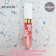 Revlon - Super Lustrous Glimmer Lip Oil 3.8 ml 001 Candy Hearts ลิปออยล์เนื้อบางเบา