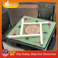 [Ready Stock] Mahjong Mat/Rummy Mat/Mahjong Tiles Mat Table Cloth 80x80cm