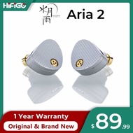 MOONDROP 2 Aria 2/ Aria2 Earphones Dynamic Driver In-Ear Monitors Hifi Headphone With Detachable