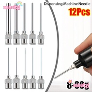 AHTY 12Pcs Industrial Glue Injection Needle, Stainless Steel 8G-30G Fluids Dispensing|Needle,  Blunt