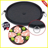 【hot sale】 ROUND GRILL PAN SAMGYUPSAL SET, Hanaro Grill Pan and Portable Gas Stove, Best for Samgyu