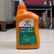 REPSOL MOTO FORMULA 4T ENGINE OIL 15W50 4T FORMULA 15W-50 15W 50 MINYAK HITAM ENGINE OIL 100% ORIGIN