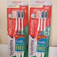 Systema smart clean toothbrush/3pecs