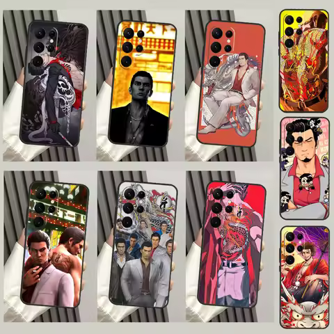 Yakuza 0 Game Case For Samsung Galaxy S23 S22 Ultra S20 S21 FE S9 S10 Note 10 Plus Note 20 Ultra Cov