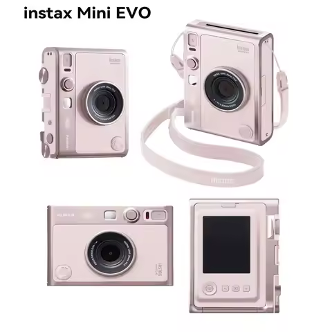 Instant Camera (Optional Instax Mini White Film 20/40 sheets) Original Instax Fujifilm Mini Evo Smar