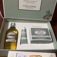 Loccitane歐舒丹杏仁緊膚三件套(沐浴油➕身體乳➕護手霜)