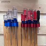 yosunrui5j] 9-Slot Screwdriver Wall Mount Organizer 3D Printed Heavy Duty Tool Holder for Garage Wor