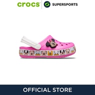 CROCS Fun Lab Minnie Mouse Band Clog รองเท้าลำลองเด็ก รองเท้าหัวโตเด็ก ชมพู US C9