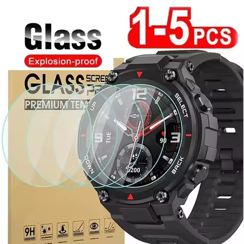 Screen Protector For Amazfit T-Rex 2 Tempered Glass for Amazfit T Rex 2 T-Rex 2 Trex 2 Glass Protect