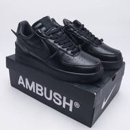 Ambush x Nk Air Force 1 '07 Low SP Black Low-Top Casual Sneakers