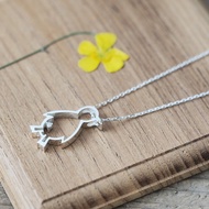 企鵝長項鍊銀925