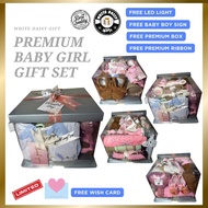 Premium Baby Girl Gift Set | Hadiah Bayi Perempuan | Newborn Baby Hamper | Baby Gift Present | Baby 
