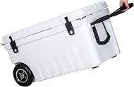 Seavilis Wheeled Cooler with Handle 50QT -White