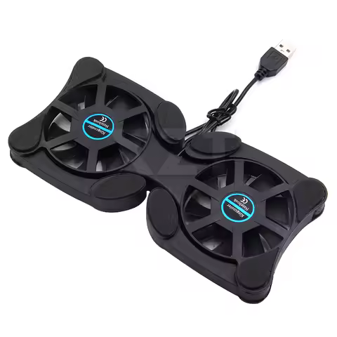 USB Mini Laptop Fan Stand Notebook Foldable Fan Cooler Notebook Cooling Pad Radiator Cooler Master C