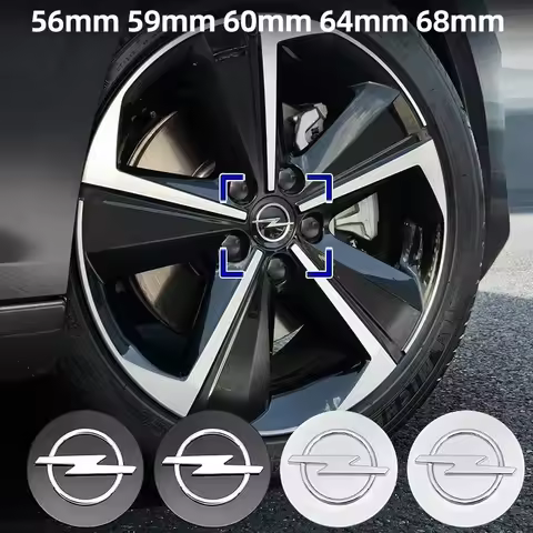 4pcs 56mm 59mm 60mm 64mm 68mm Car Wheel Center Hub Caps For Opel Corsa C D E F A B Gsi Turbo Cors OP