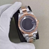 เคสชุดลายทางแนวตั้งขนาด39/36มม. มาพร้อมกับตัวเรือนขัดเงาปานกลางและคริสตัลแซฟไฟร์สำหรับการเคลื่อนไหวข