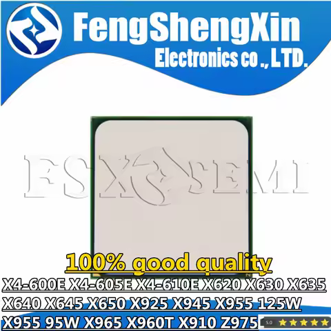 X4-600E X4-605E X4-610E AM3 quad-core CPU X4 X620 X630 X635 X640 X645 X650 X925 X945 X955 125W 95W X